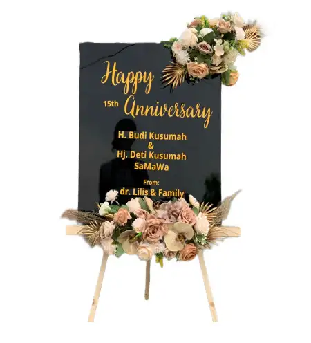 Papan Bunga Akrilik Parungpanjang