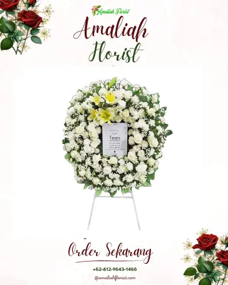 Krans Bunga Duka Parungpanjang